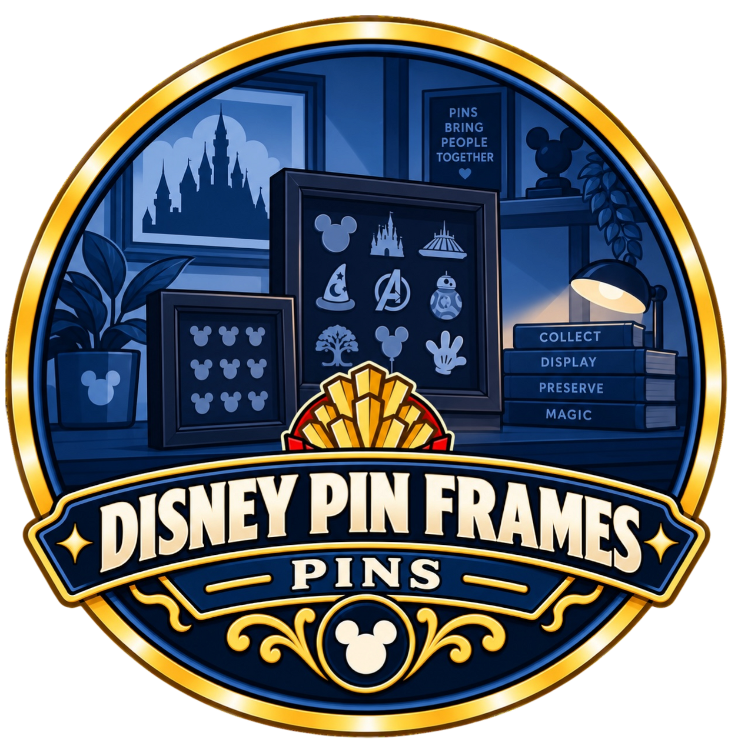 Disney Pin Frames