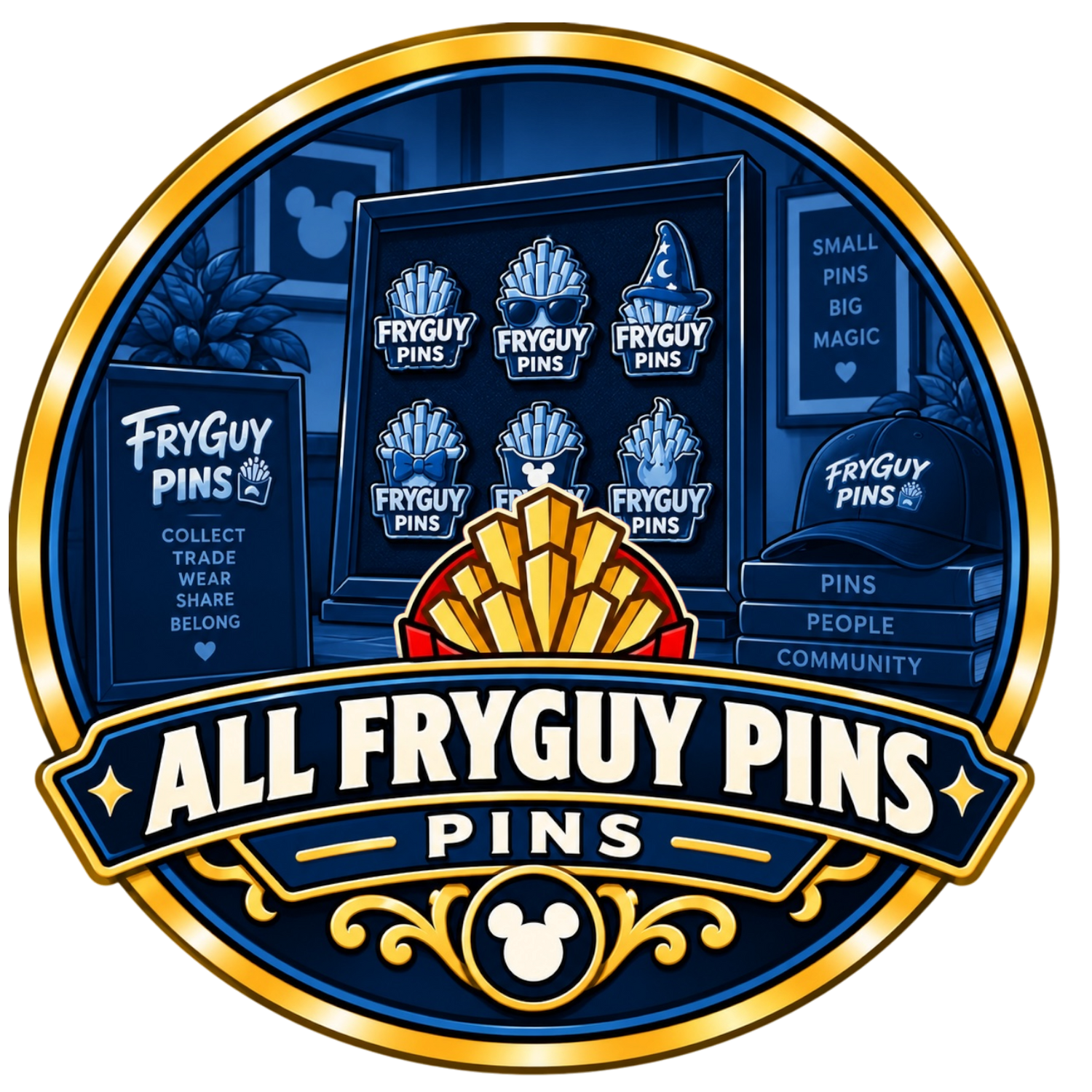 All FryGuy Pins