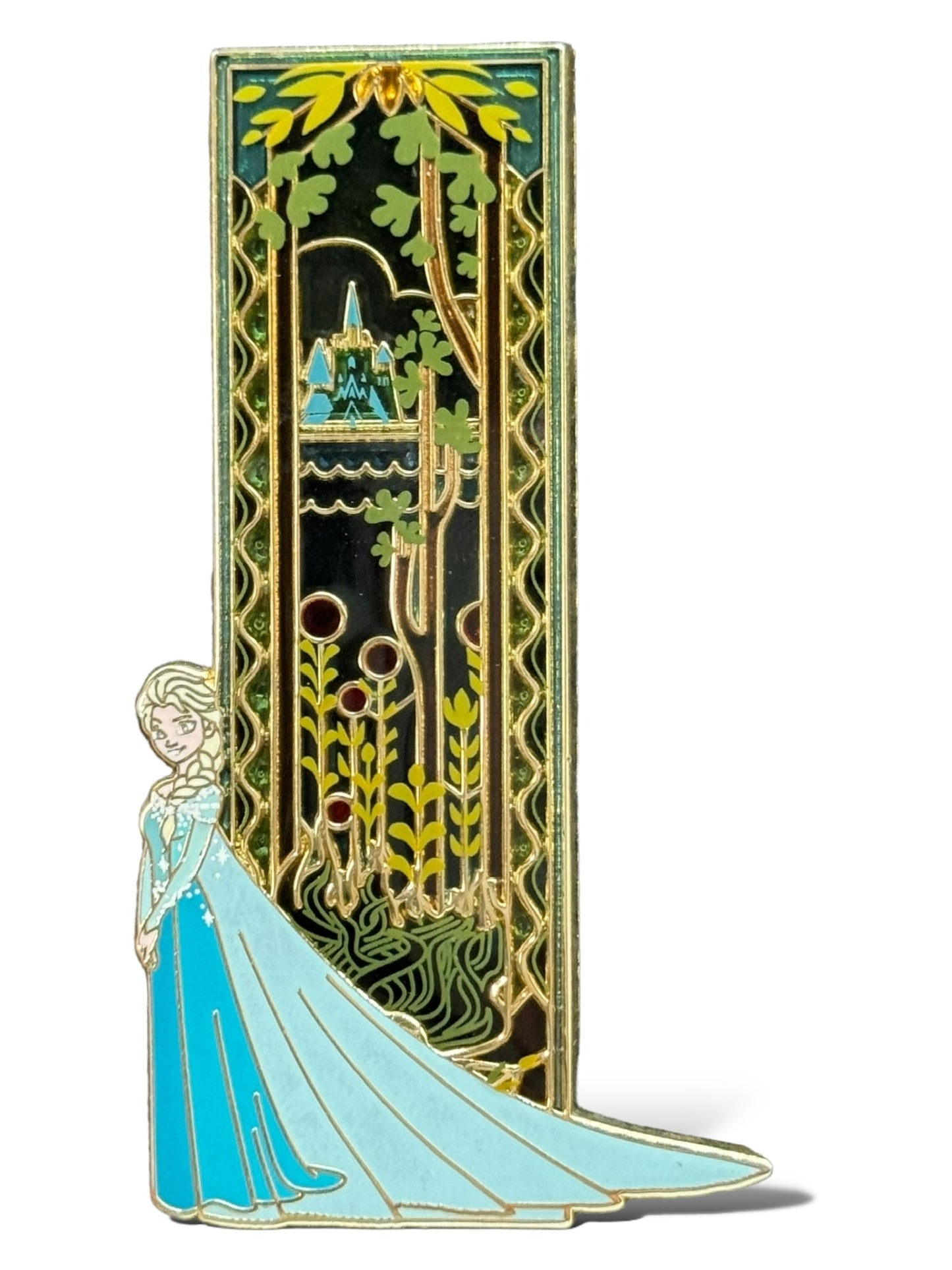 DSSH Frozen Stain Glass Elsa Pin