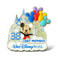 DEC Cast Member Walt Disney World 38th Anniversary Mickey Pin