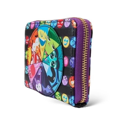 Loungefly Inside Out 2 Core Memories Zip-Around Wallet