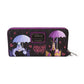 Loungefly Disney Villains Curse Your Hearts Zip-Around Wristlet Wallet