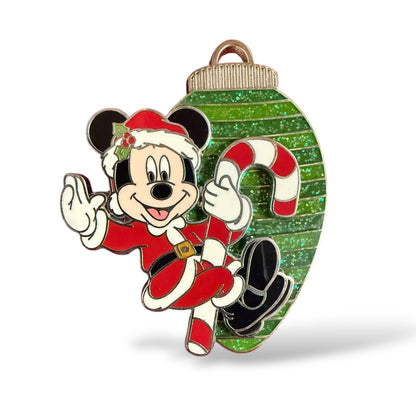WDW Mickey and Friends Christmas Ornaments Box Pin Set