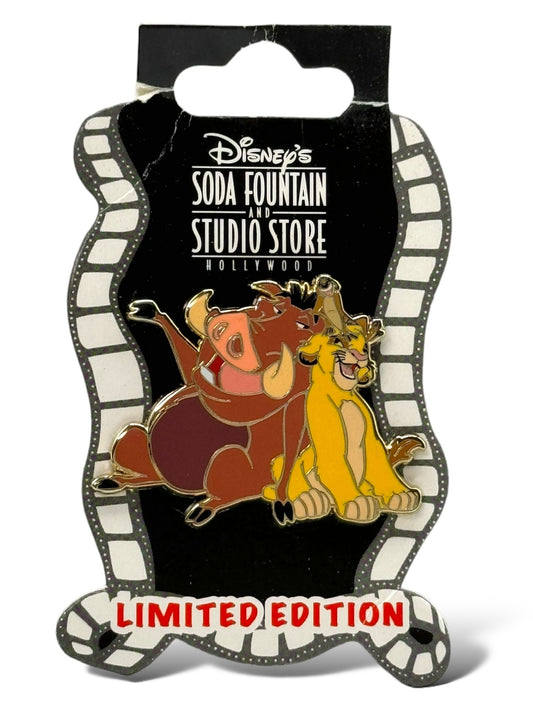 DSSH Timon, Pumbaa, and Simba Singing Pin