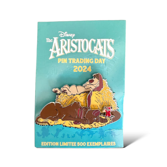 DLRP The Aristocats Pin Trading Day Napoleon, Lafayette, Roquefort Pin