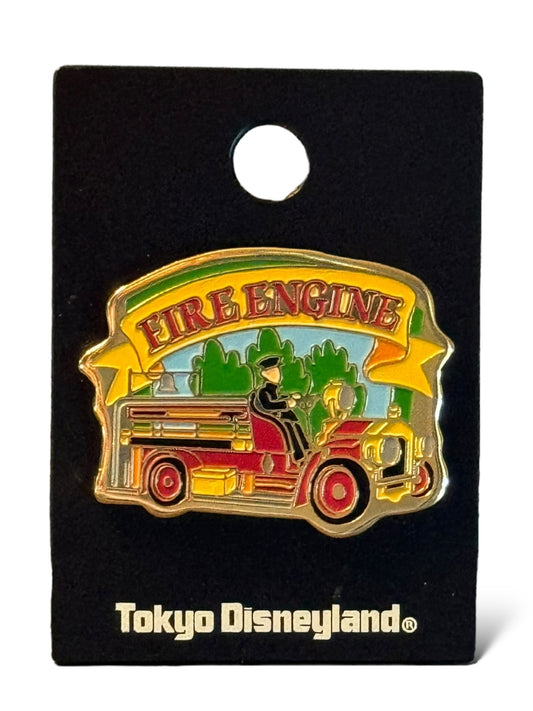 TDR Cutie Attractions Fire Engine Pin