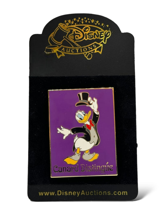 Disney Auctions Donald Duck French Poster Pin