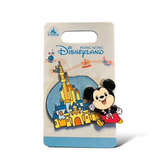 HKDL Cutie Attractions Mickey Castle Pin