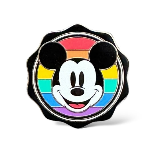 DLRP Mickey Rainbow Pride Pin