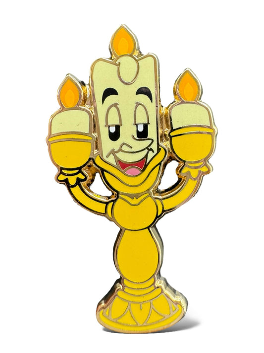 WDI aDorbs! Beauty and the Beast Lumiere Pin