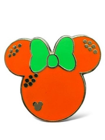 Cast Lanyard Minnie Fruit Orange Hidden Mickey Pin