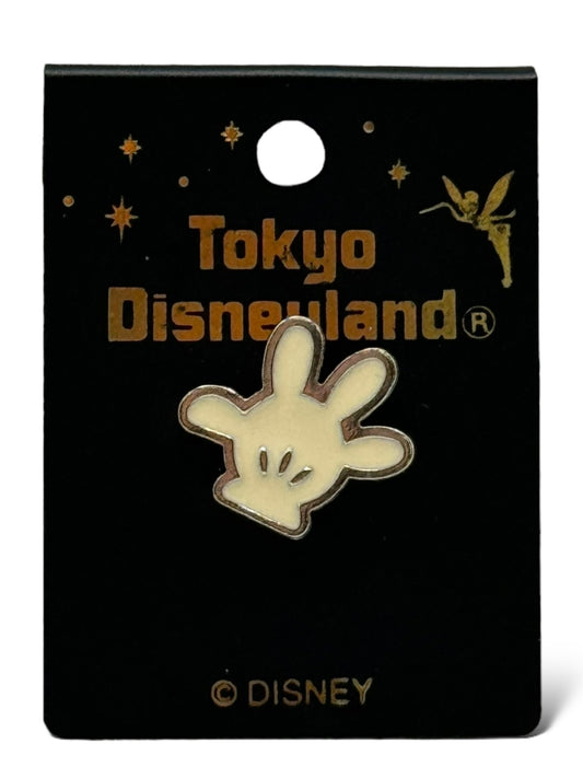 JDS Mickey Body Parts White Glove Pin