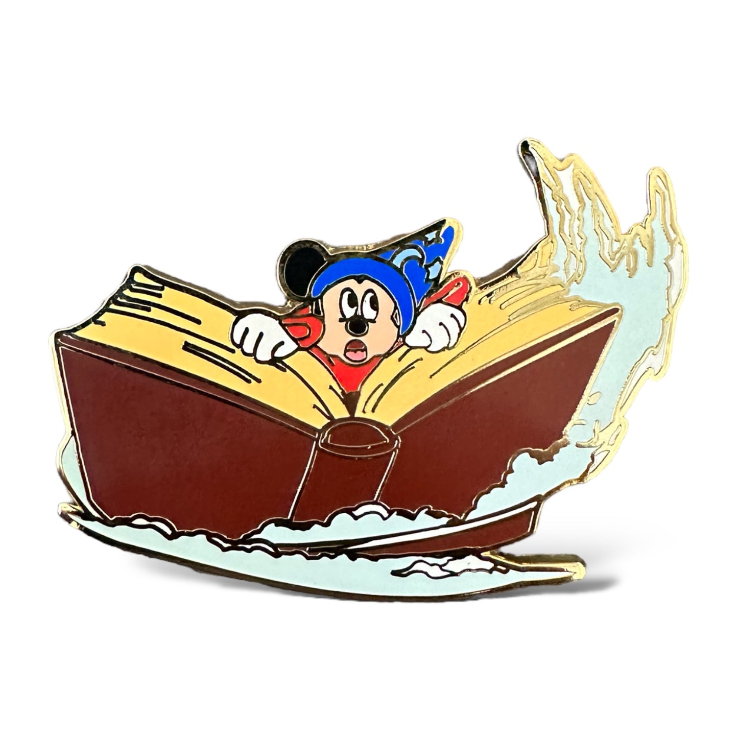 Disney Shopping Sorcerer Mickey on Spell Book Pin