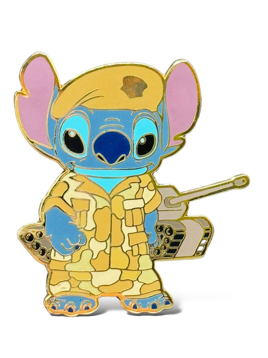 Disney Shopping Stitch Branches of Armed Forces Army Pin