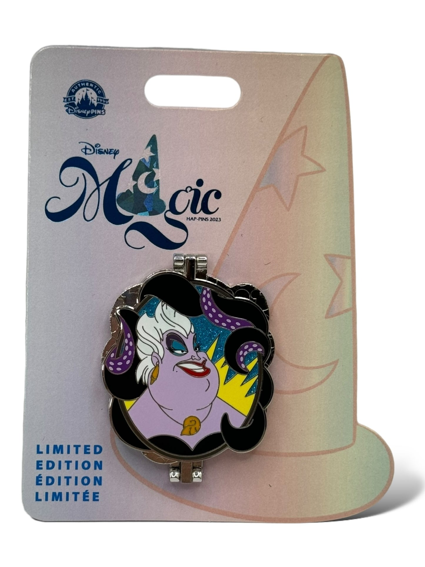 WDW Magic Hap-Pins Magical Transformation Ursula Pin