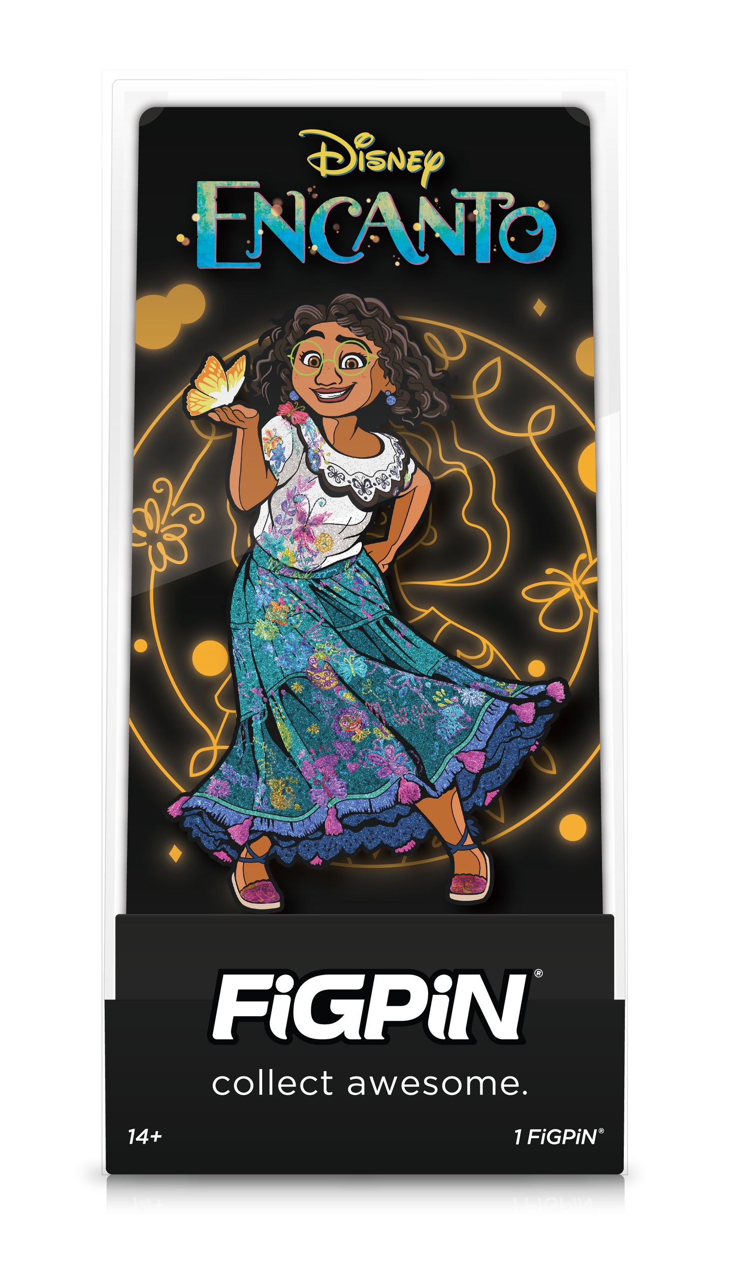 Encanto Glitter Mirabel FiGPiN Enamel Pin – FryGuy Pins Exclusive