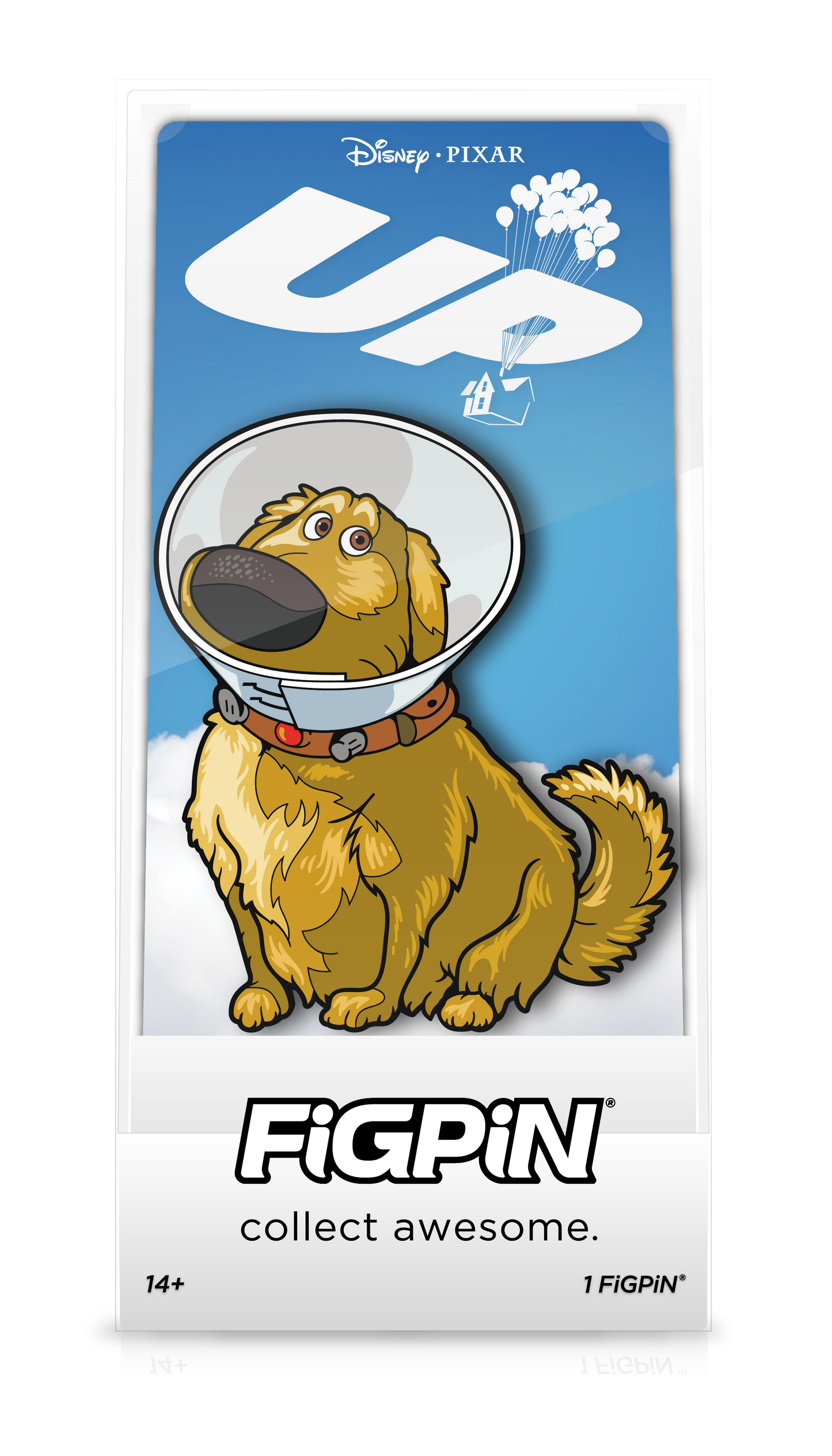 Pixar's Up Cone of Shame Dug FiGPiN Enamel Pin – FryGuy Pins Exclusive