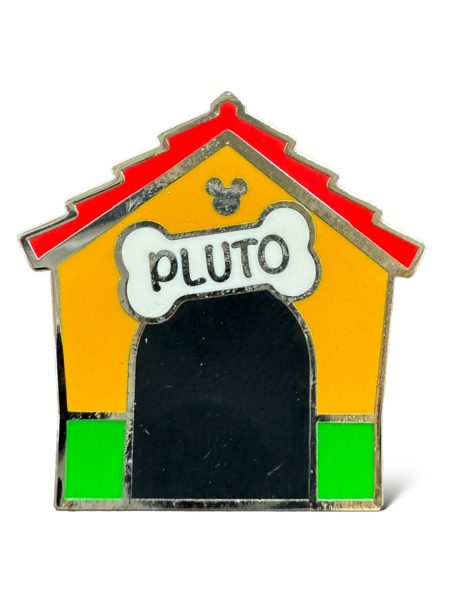 Cast Lanyard Doghouses Pluto Hidden Mickey Pin