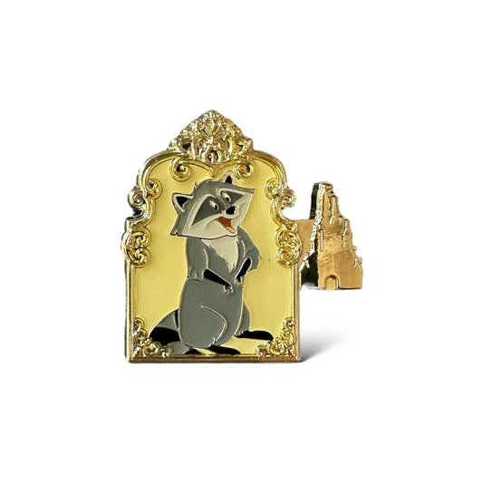 HKDL Pin Trading Carnival Princess Castle Mystery Meeko Pin