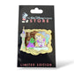 DEC Tangled 15th Anniversary Series Pascal and Rapunzel Dress-Up Time Pin