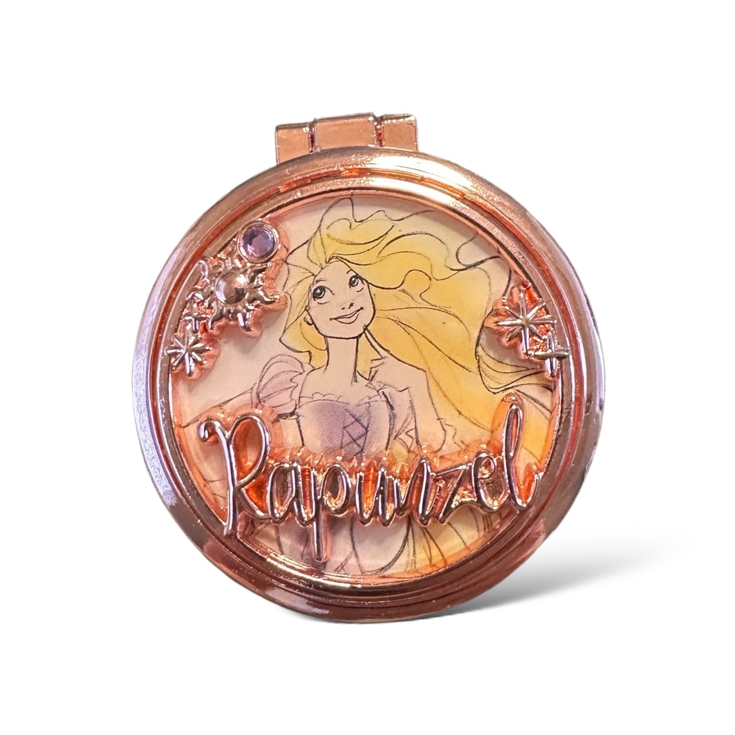 HKDL Princess Mirror Case Rapunzel Pin