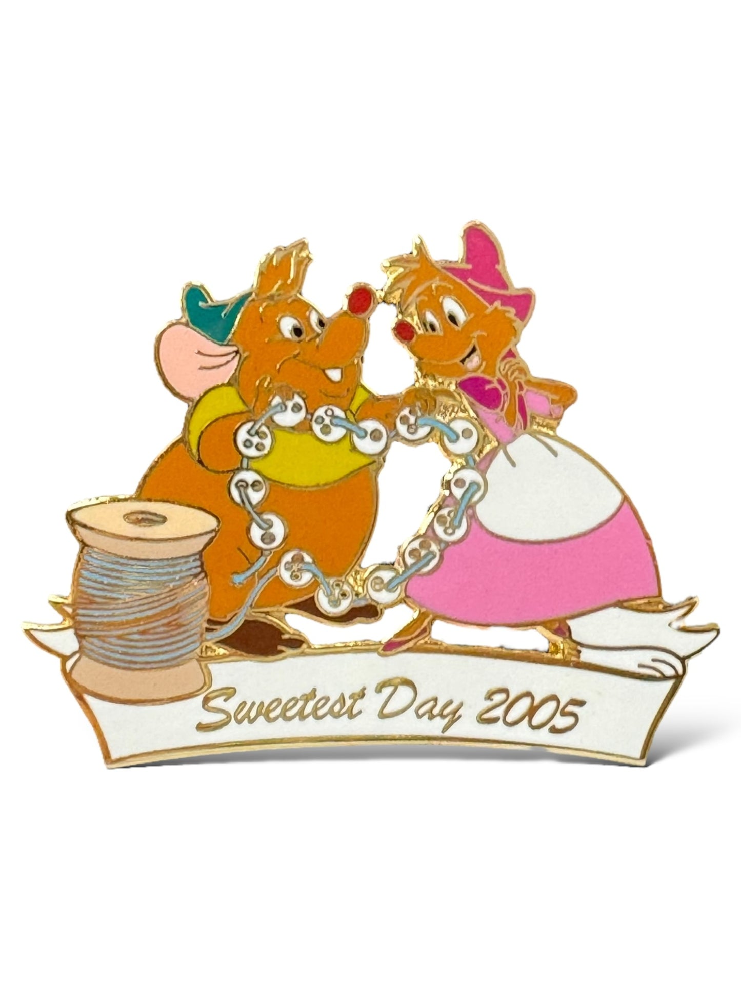 Disney Shopping Sweetest Day 2005 Gus and Perla Pin