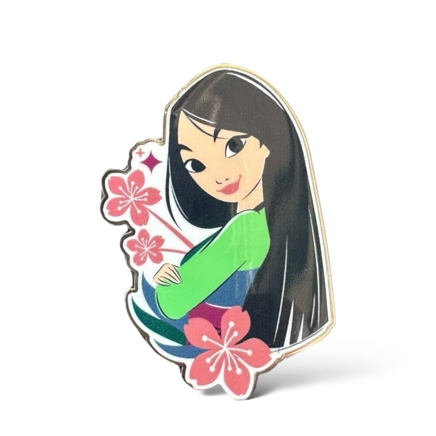 DLRP Floral Princess Mulan Cherry Blossom Pin