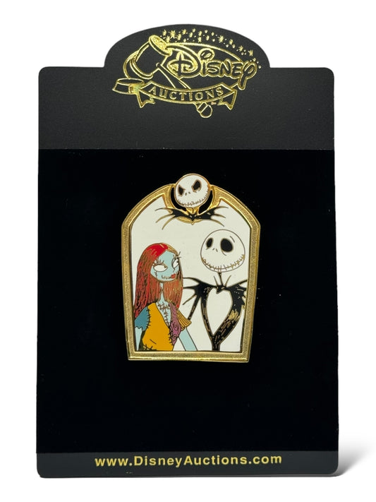Disney Auctions Nightmare Before Christmas Jack and Sally Pin