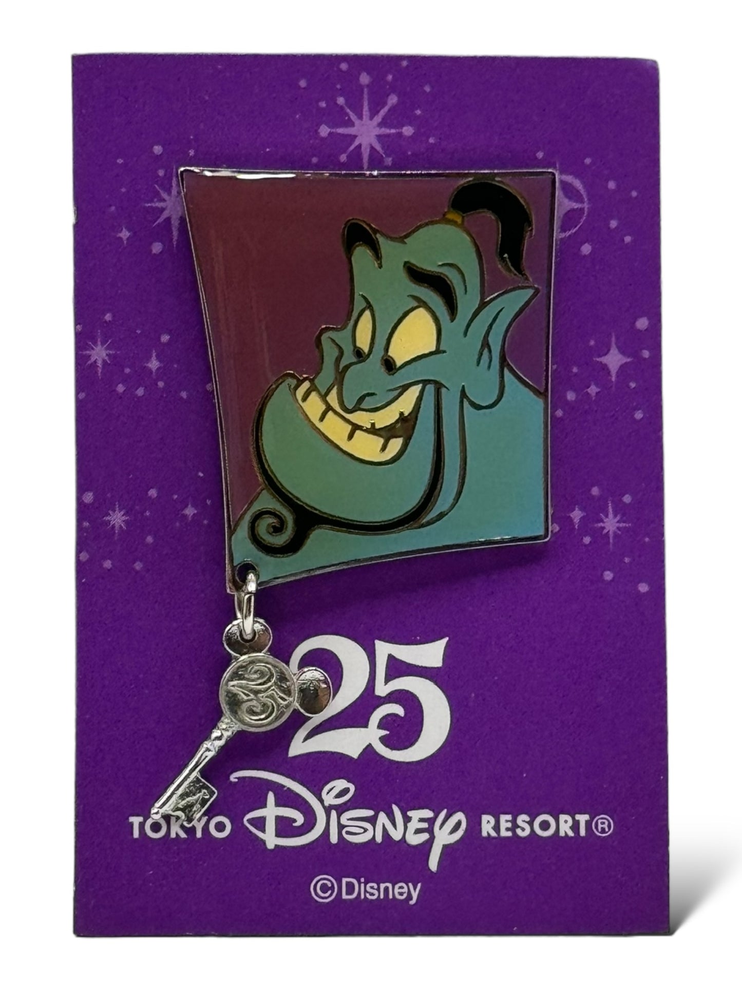 TDR 25th Anniversary Character Sketch Genie Dangle Pin