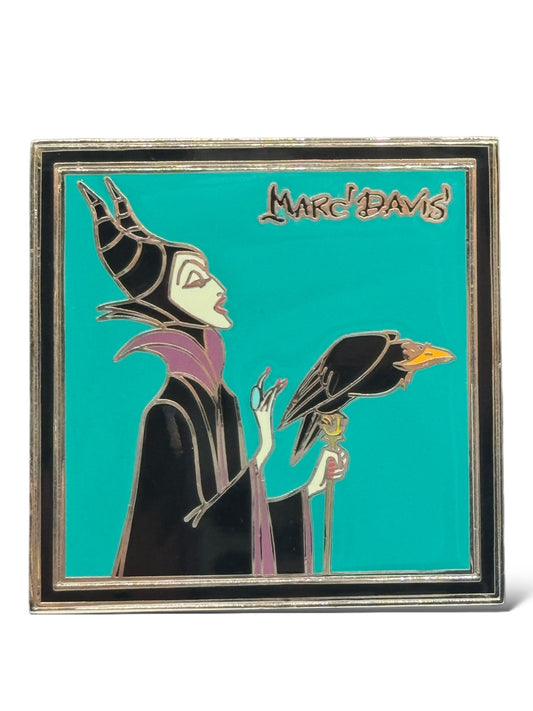 Artist Proof Disney Auctions Marc Davis Maleficent Silver Metal Pin