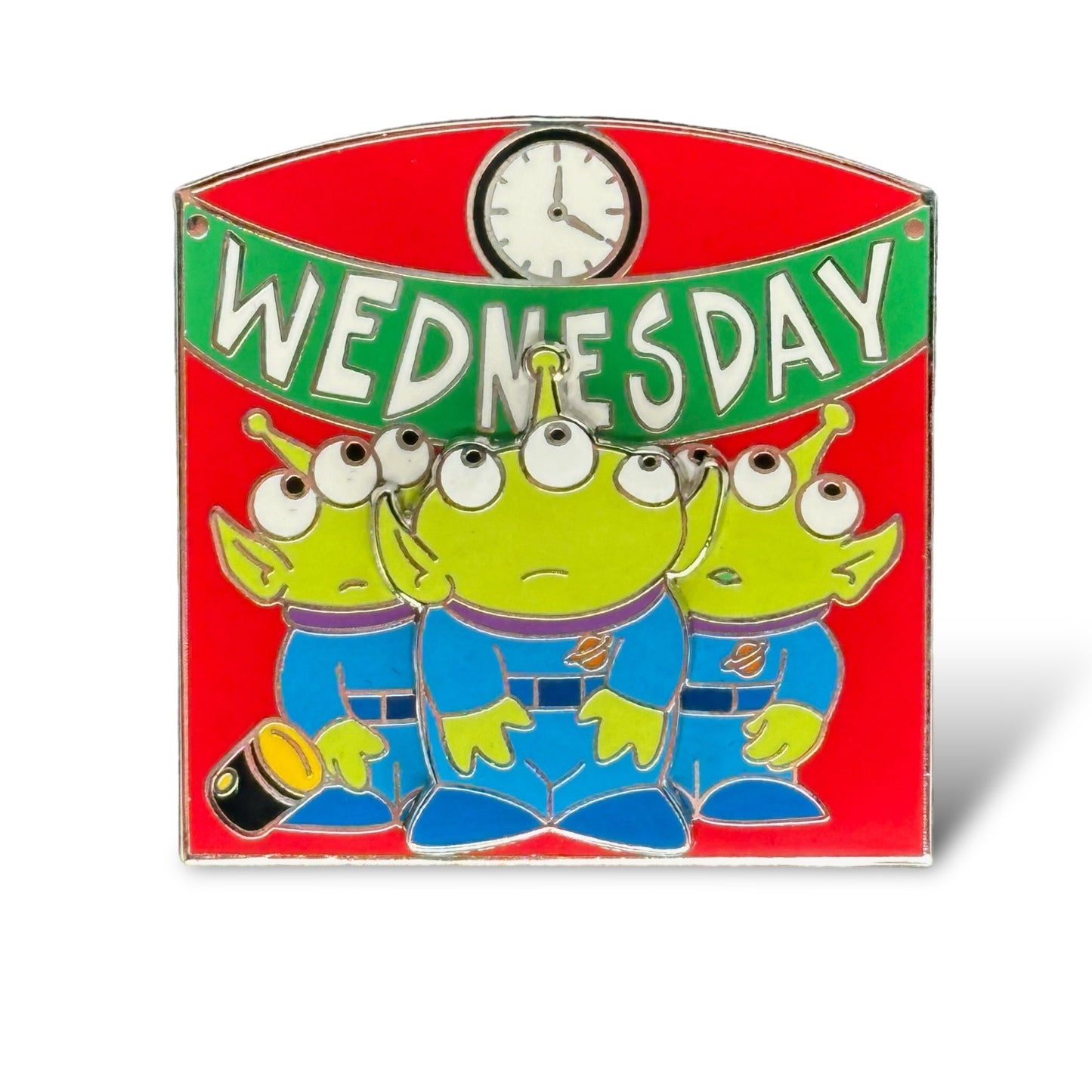 WDW Spotlight Little Green Men Days of the Week Wednesday Pin