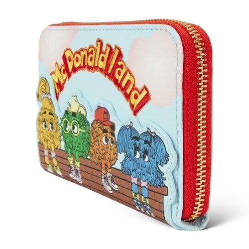 Loungefly McDonald's Fry Guys Zip-Around Wallet