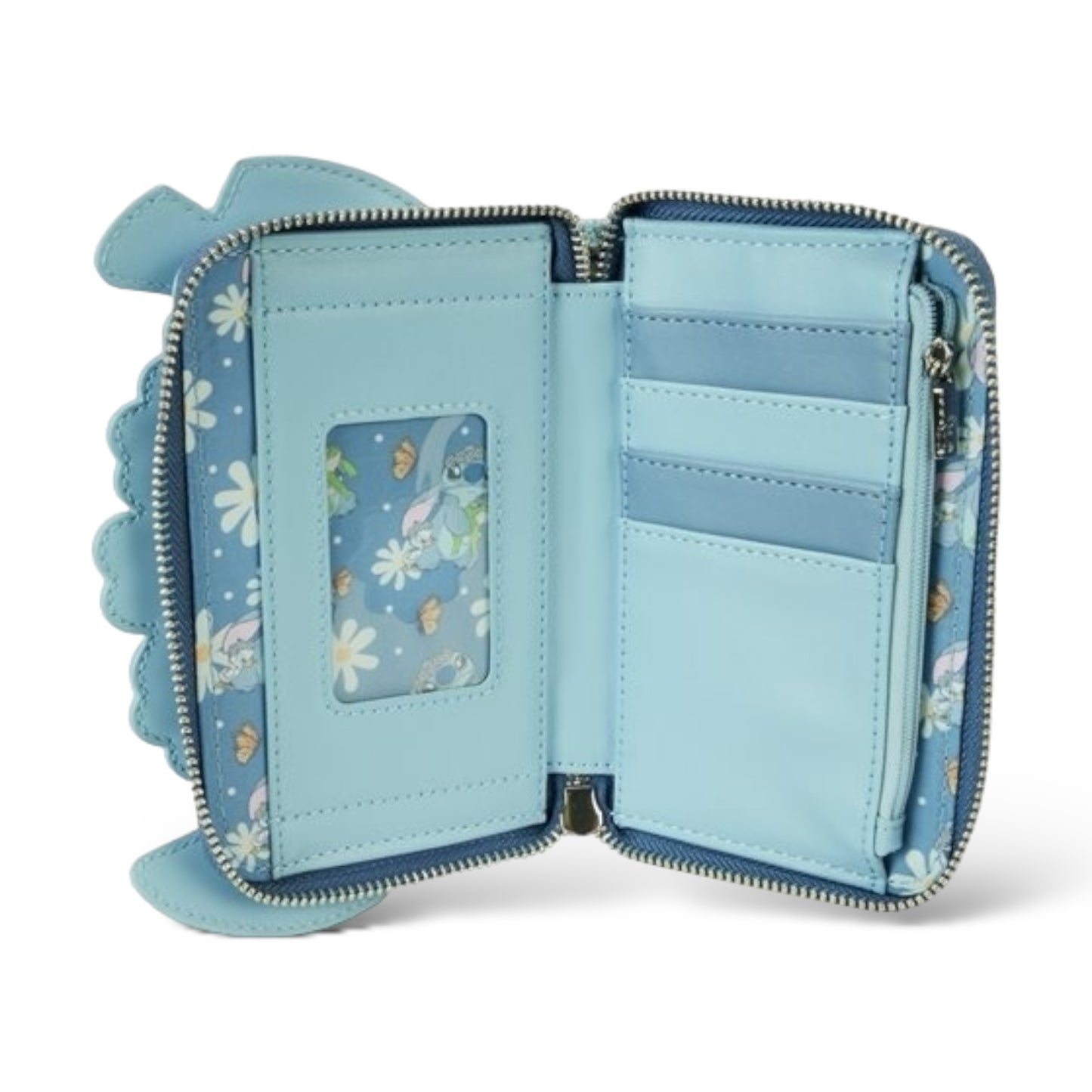 Loungefly Lilo & Stitch Springtime Stitch Cosplay Zip-Around Wallet