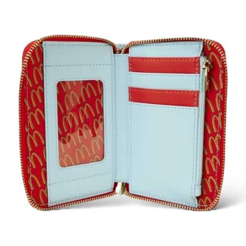 Loungefly McDonald's Fry Guys Zip-Around Wallet