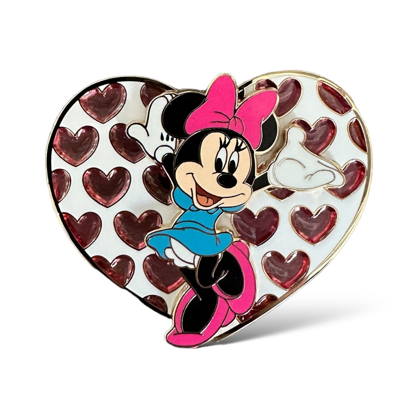 DSSH Valentine's Day Hearts Minnie Pin