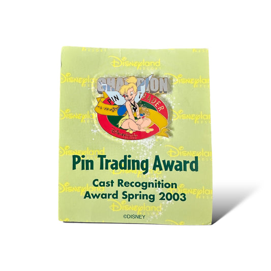 DEC Pin Champion Cast Award Tinker Bell Red Pin