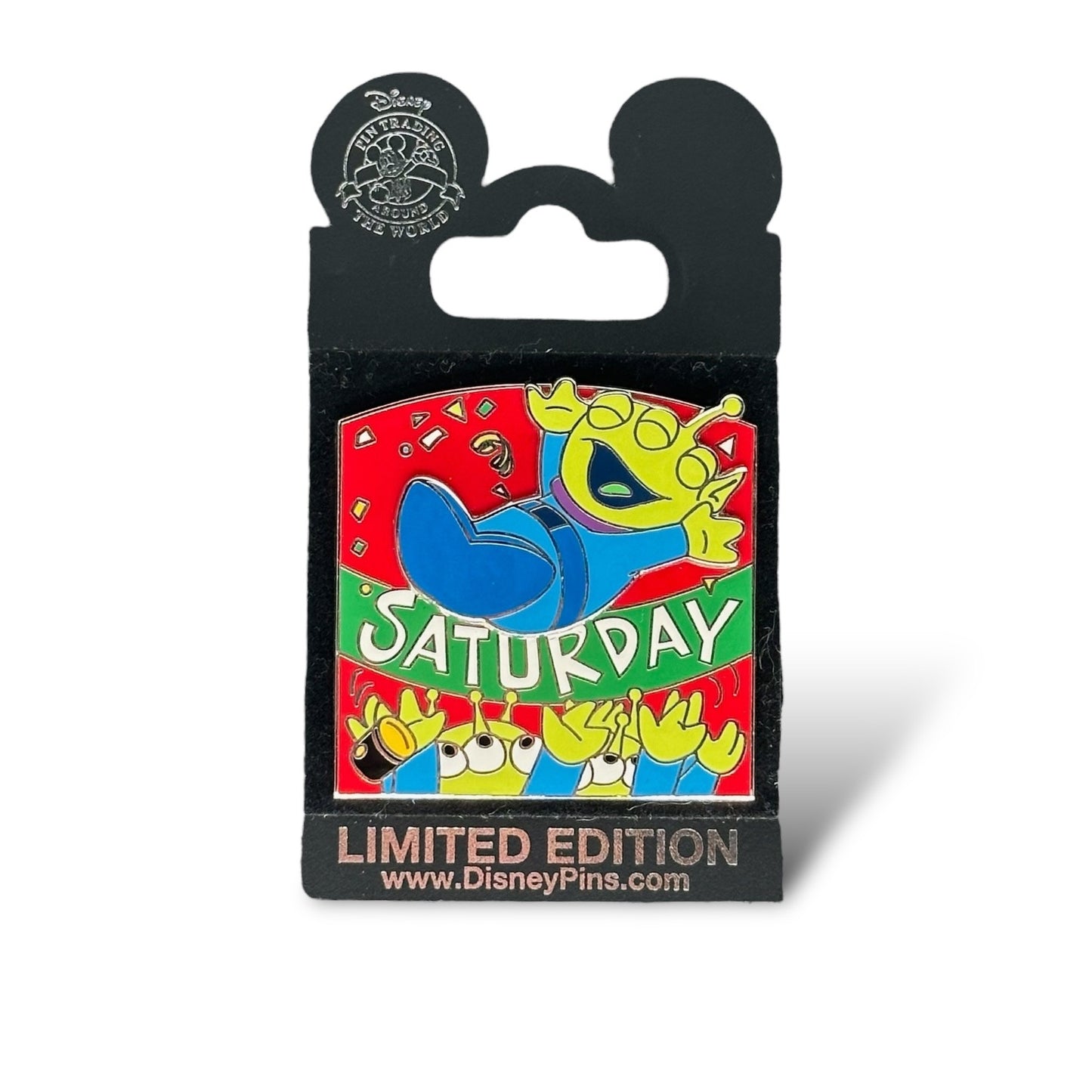 WDW Spotlight Little Green Men Days of the Week Saturday Pin