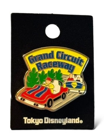 TDR Cutie Attractions Grand Circuit Raceway Pin