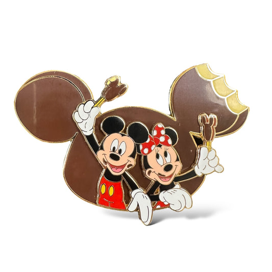 Celebrating 50 Years Disney Parks Ice Cream Ear Hat Jumbo Pin