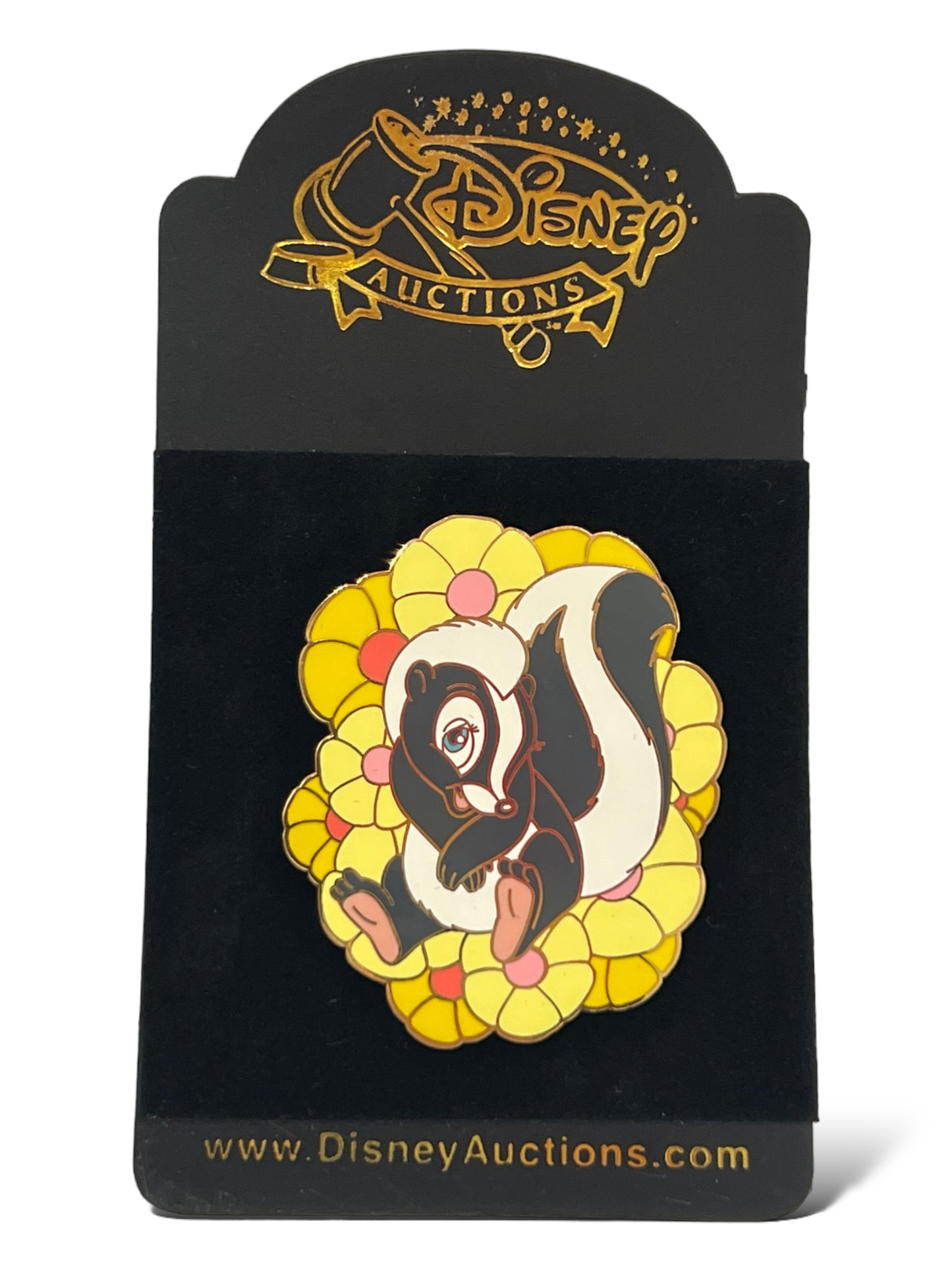 Disney Auctions Bambi Flower Pin