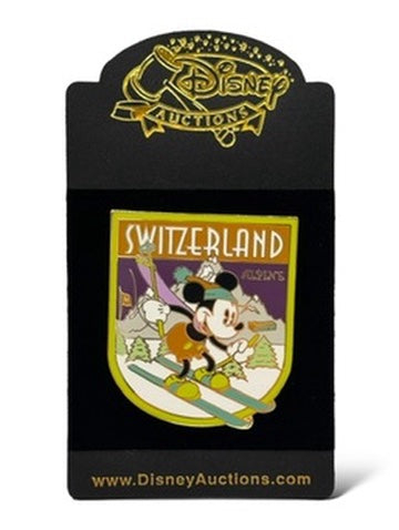Disney Auctions Mickey Switzerland Pin