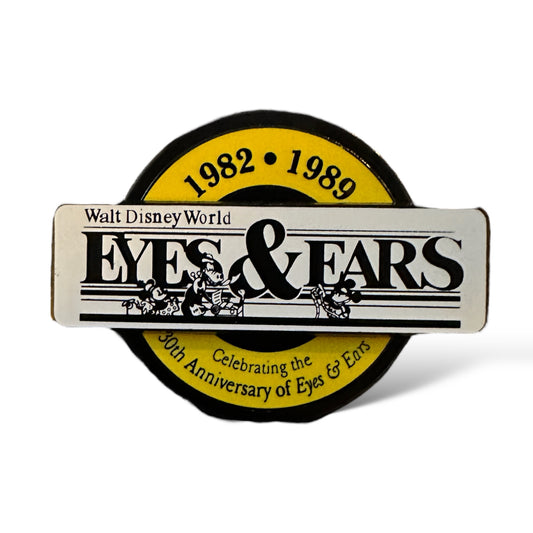 DEC Eyes and Ears Mickey Gold Pin