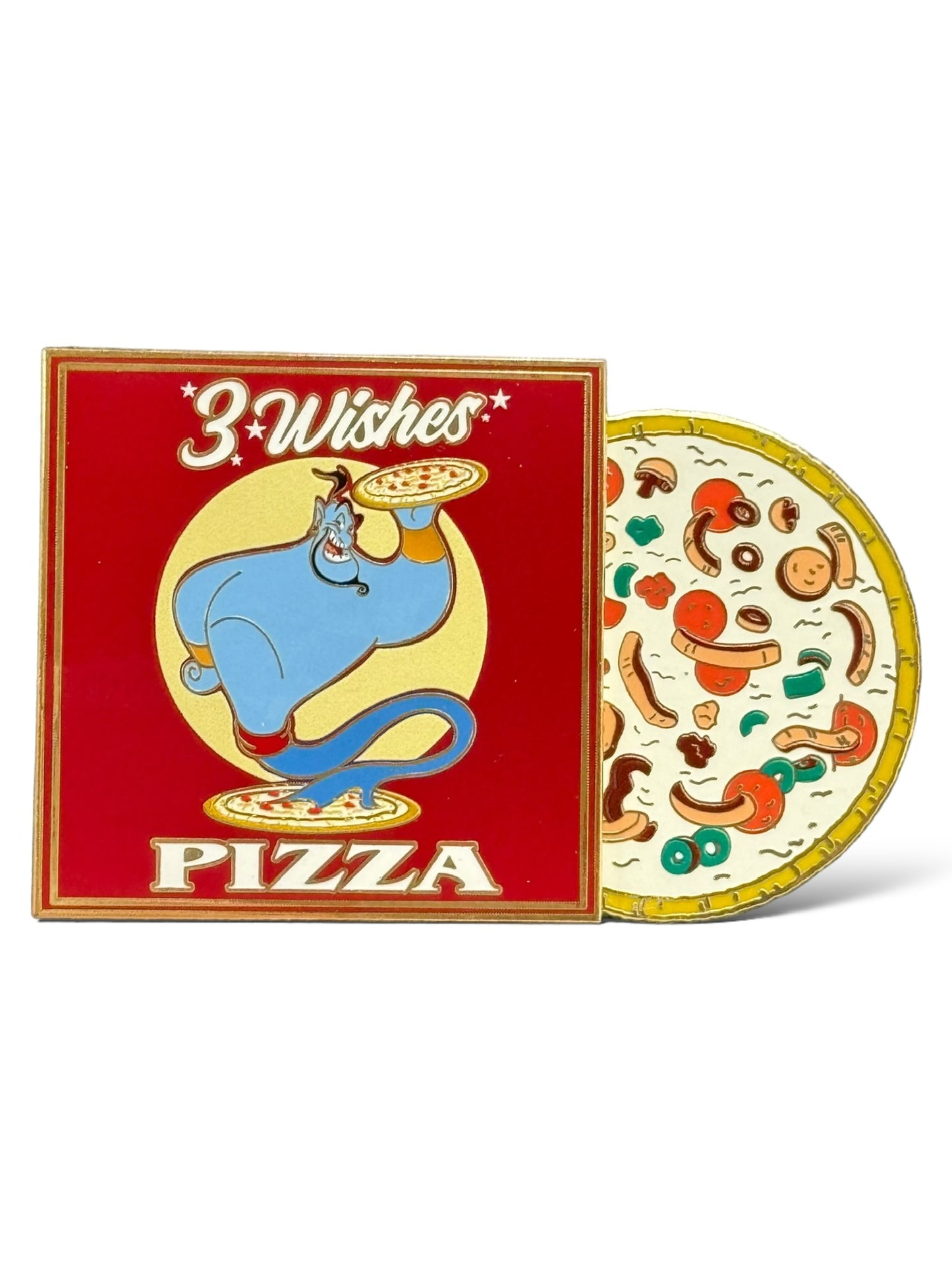 DSSH Pizza 3 Wishes Genie Pin