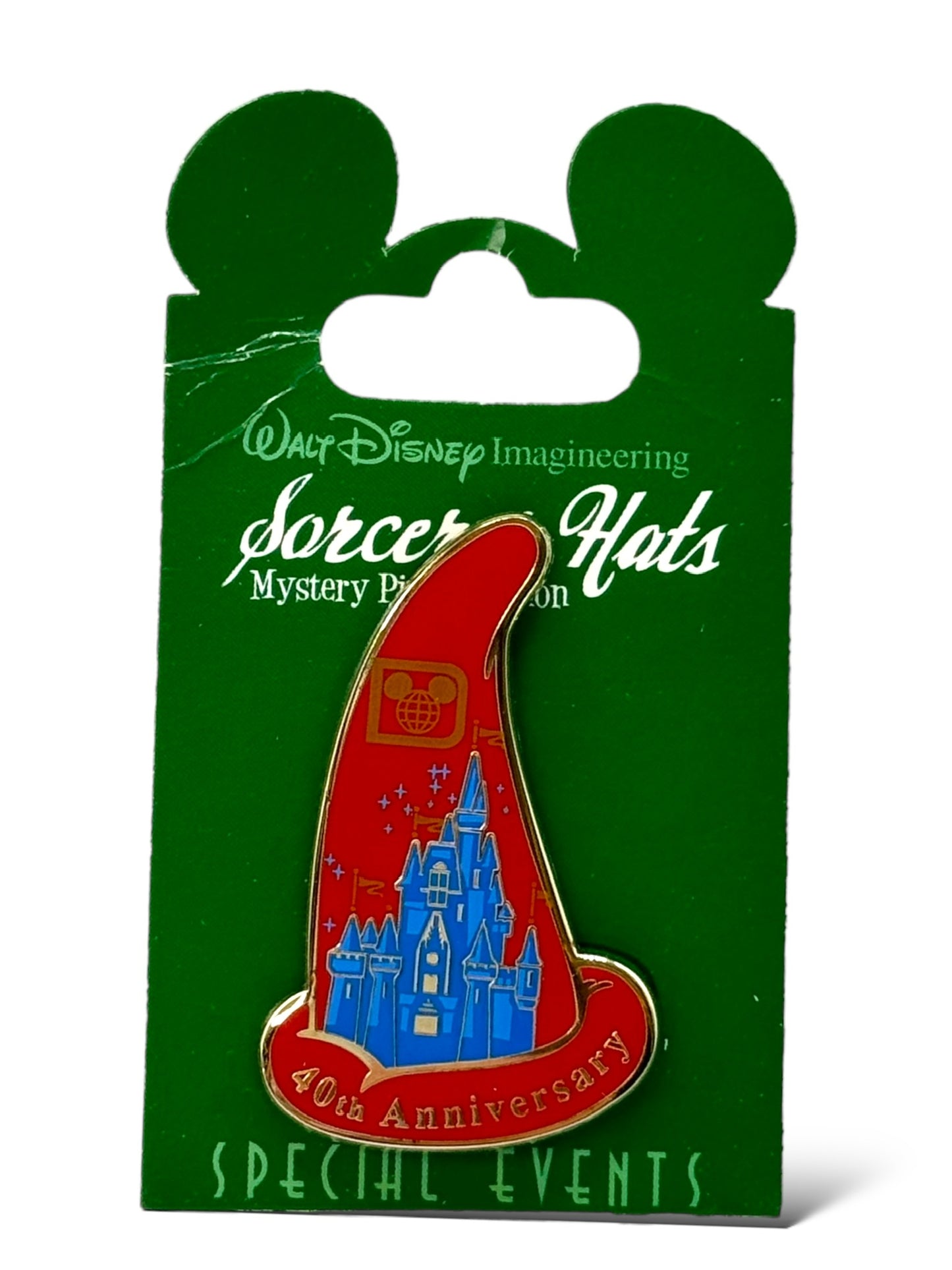 WDI Mystery Sorcerer Hats Walt Disney World 40th Anniversary Pin