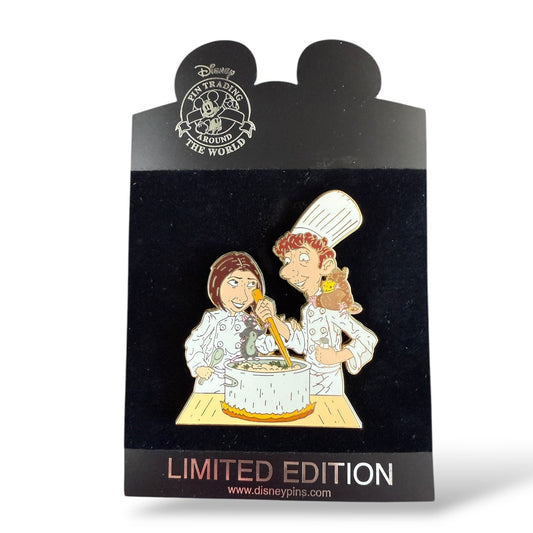 Disney Shopping Ratatouille Linguini, Colette, Remy and Emilie Cooking Pin
