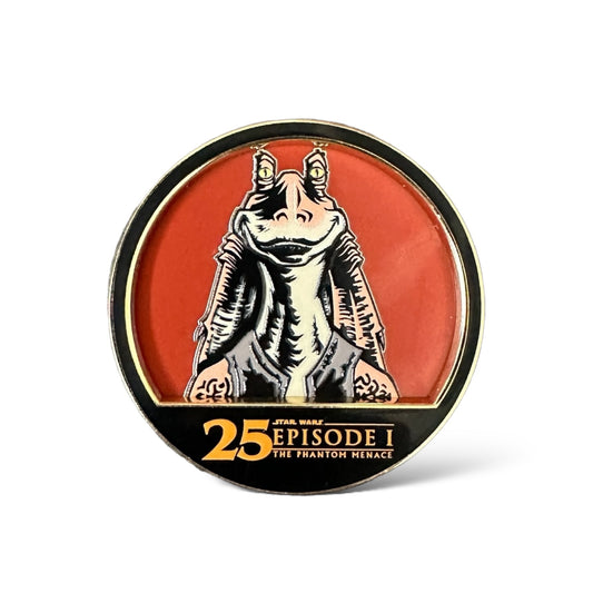 DSSH 25th Anniversary Star Wars: The Phantom Menace Jar Jar Binks Pin