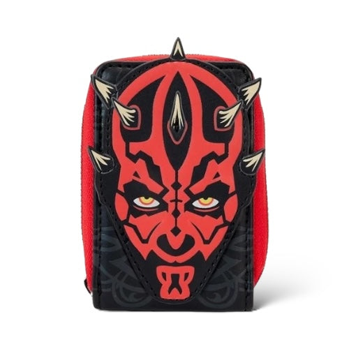 Loungefly 25th Anniversary The Phantom Menace Darth Maul Accordion Wallet