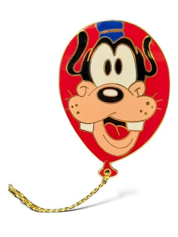 Cast Lanyard Balloons Goofy Hidden Mickey Pin