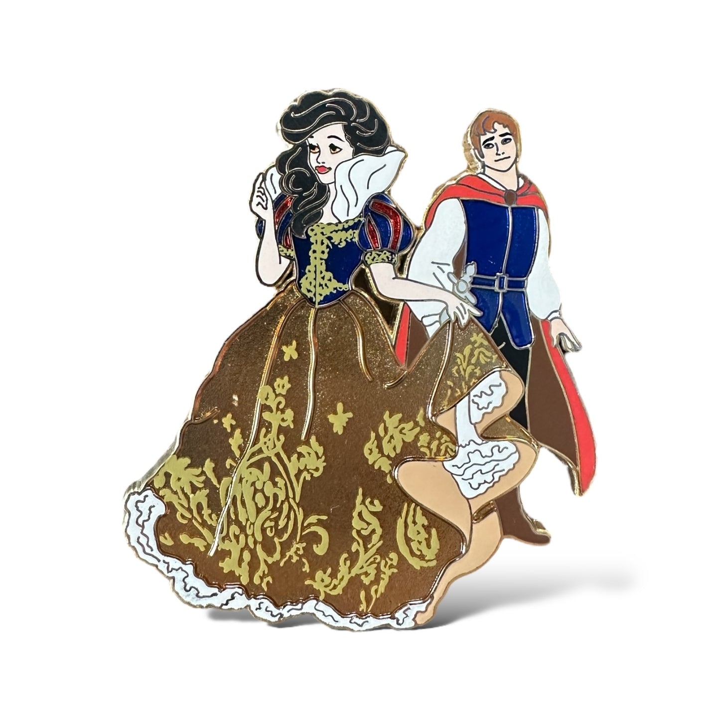 Disney Store Designer Couples Snow White & Prince Florian Pin