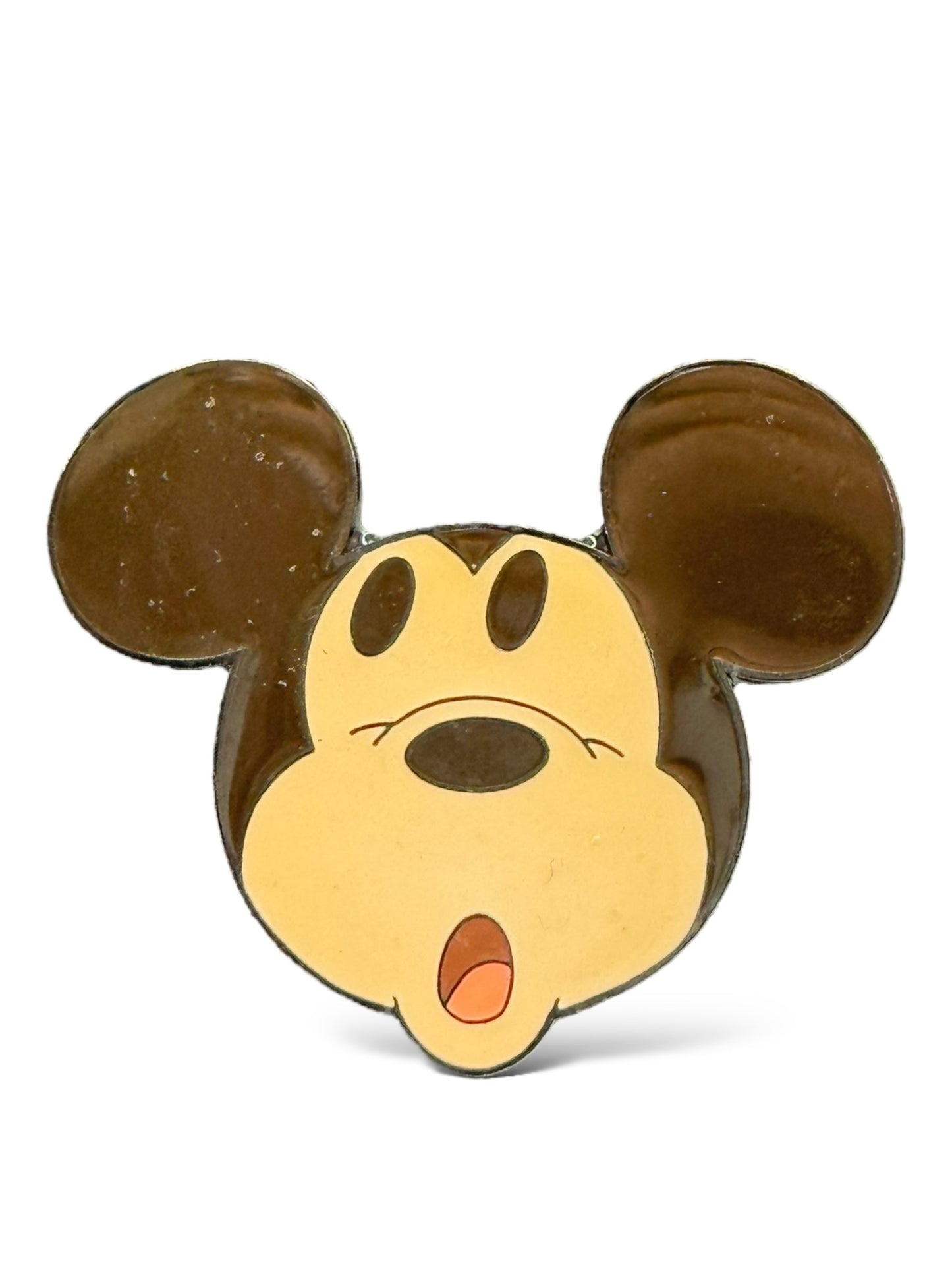 Mickey Faces Shocked Pin